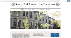 Desktop Screenshot of preservesunsetpark.org